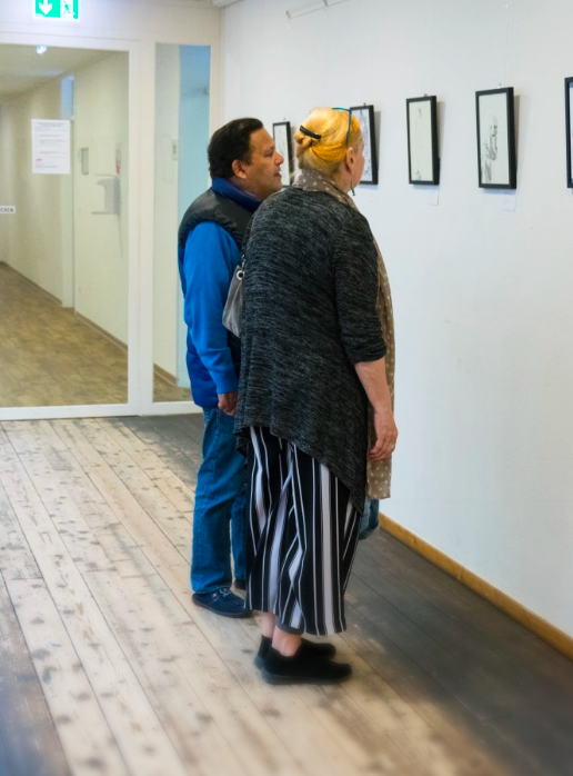 Menschenmalen Ausstellung Bürgerhaus Stollwerk 2022